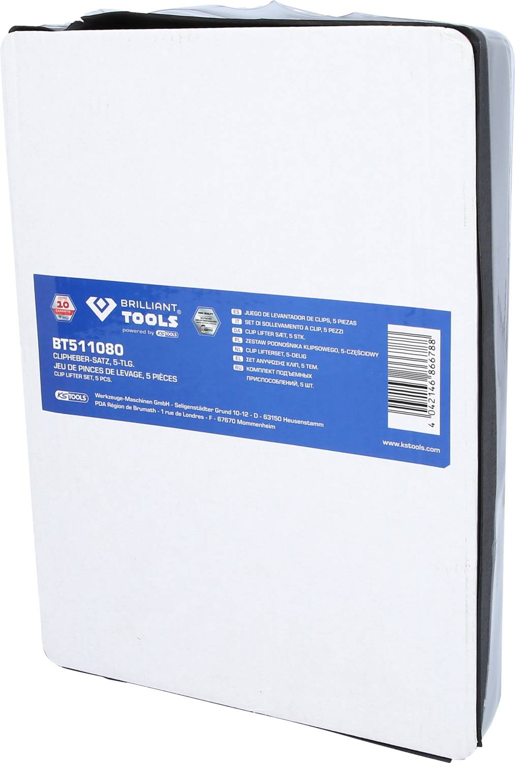 Brilliant Tools BT511080 Cliplöser- und Schneidsatz, 5-tlg
