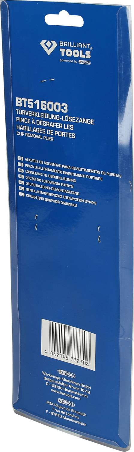 Brilliant Tools BT516003 Türverkleidung-Lösezange