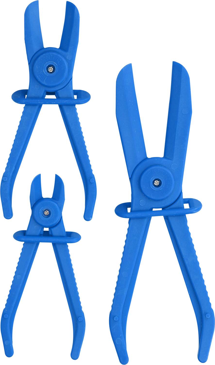 Brilliant Tools BT521010 Schlauch-Abklemm-Zangen-Satz, gerade, 3-tlg