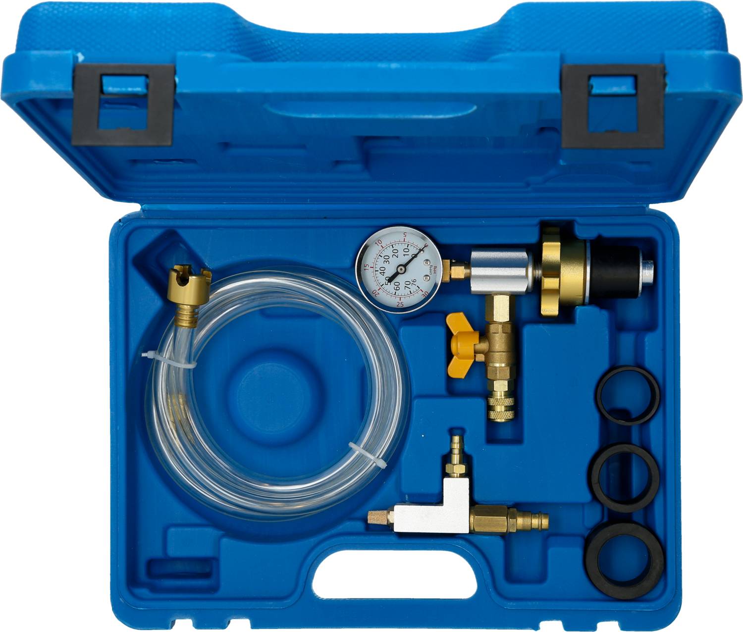 Brilliant Tools BT521050 Kühlsystem Befüll- und Entlüftungsgerät, 6-tlg