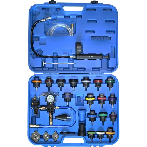 Brilliant Tools BT521150 Master Kühlsystem-Diagnose-Satz, 28-tlg Brilliant Tools BT521150 Master Kühlsystem-Diagnose-Satz, 28-tlg