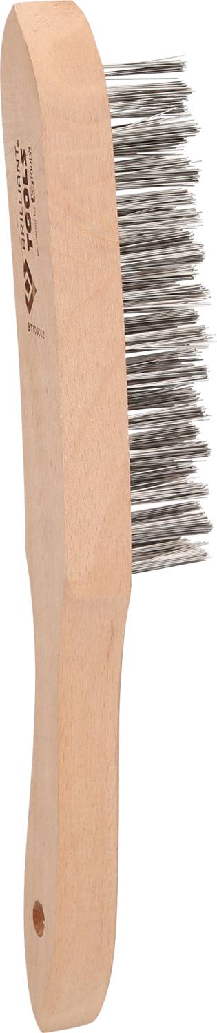 Brilliant Tools BT706002 Stahl-Handdrahtbürste 4-reihig, 290mm