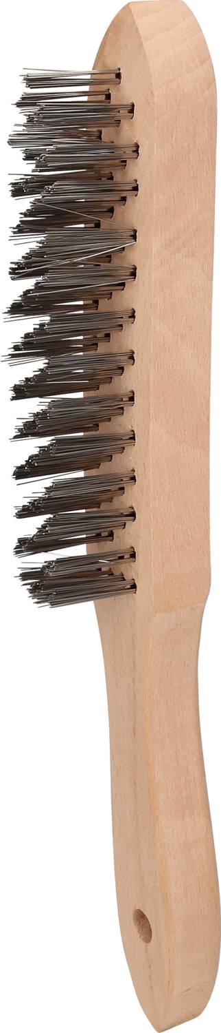 Brilliant Tools BT706002 Stahl-Handdrahtbürste 4-reihig, 290mm