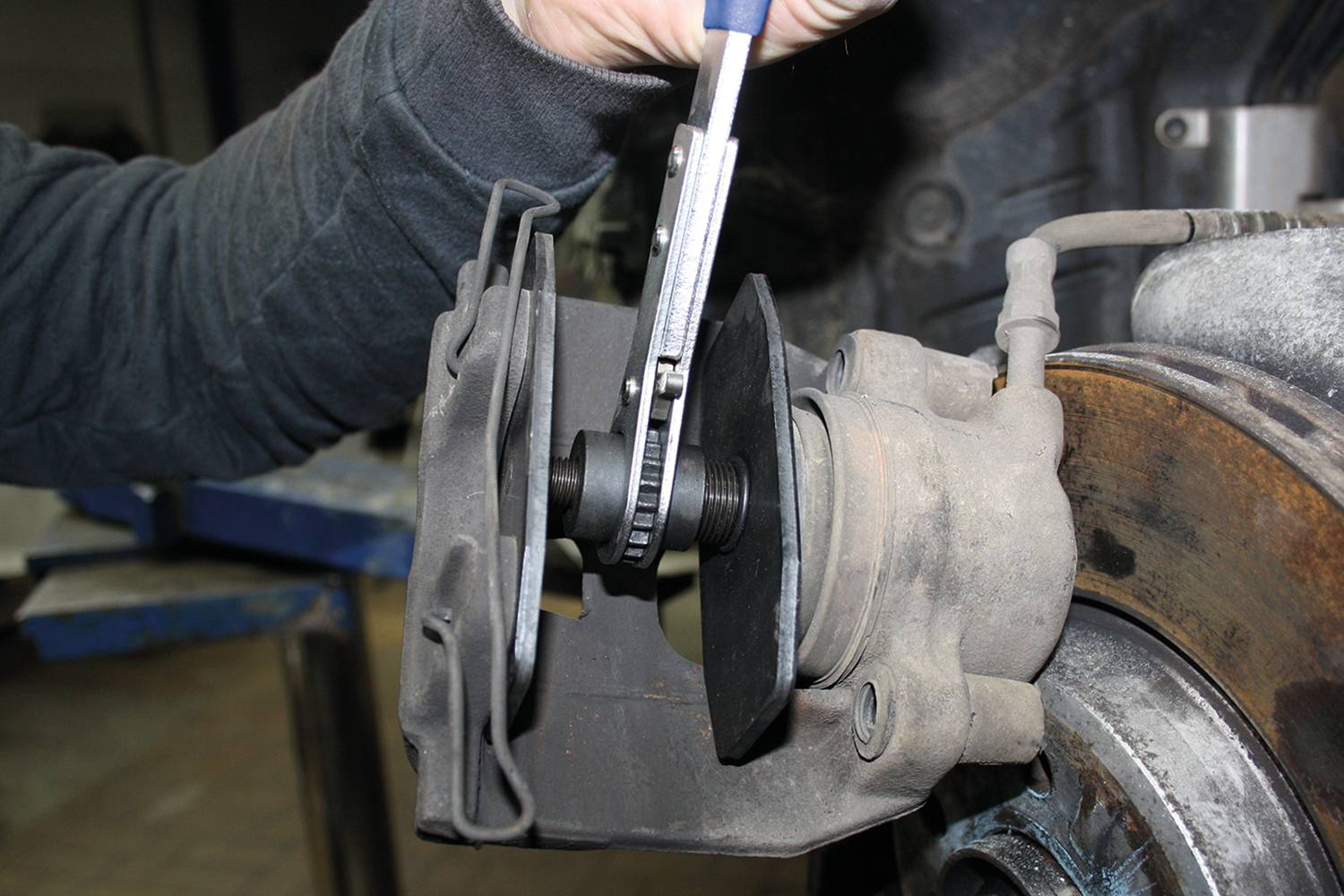 Brilliant Tools BT706007 Ratschen-Bremskolben-Rücksteller, umschaltbar