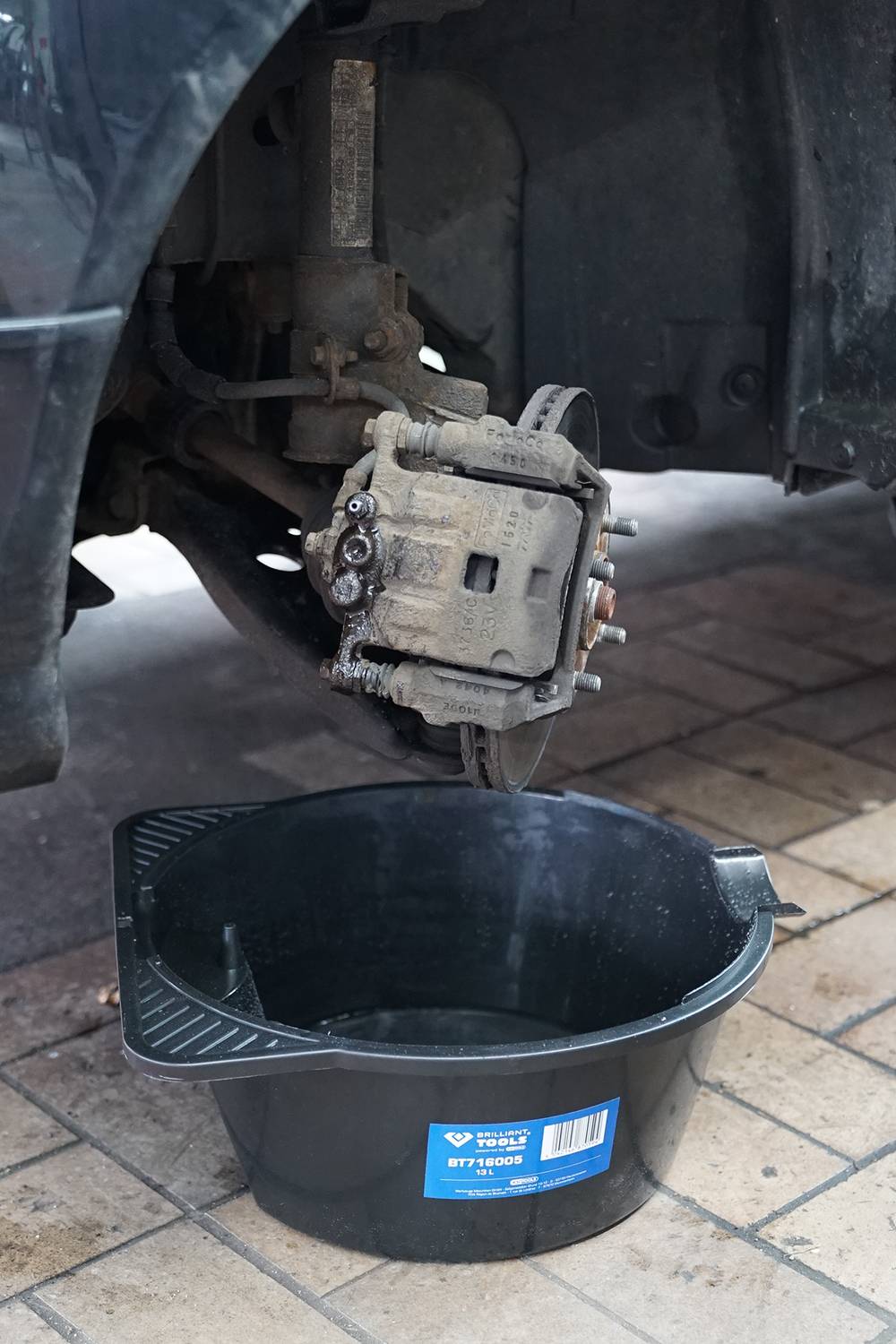 Brilliant Tools BT716005 Öl-Auffangwanne / Mehrzweckwanne, 13 Liter