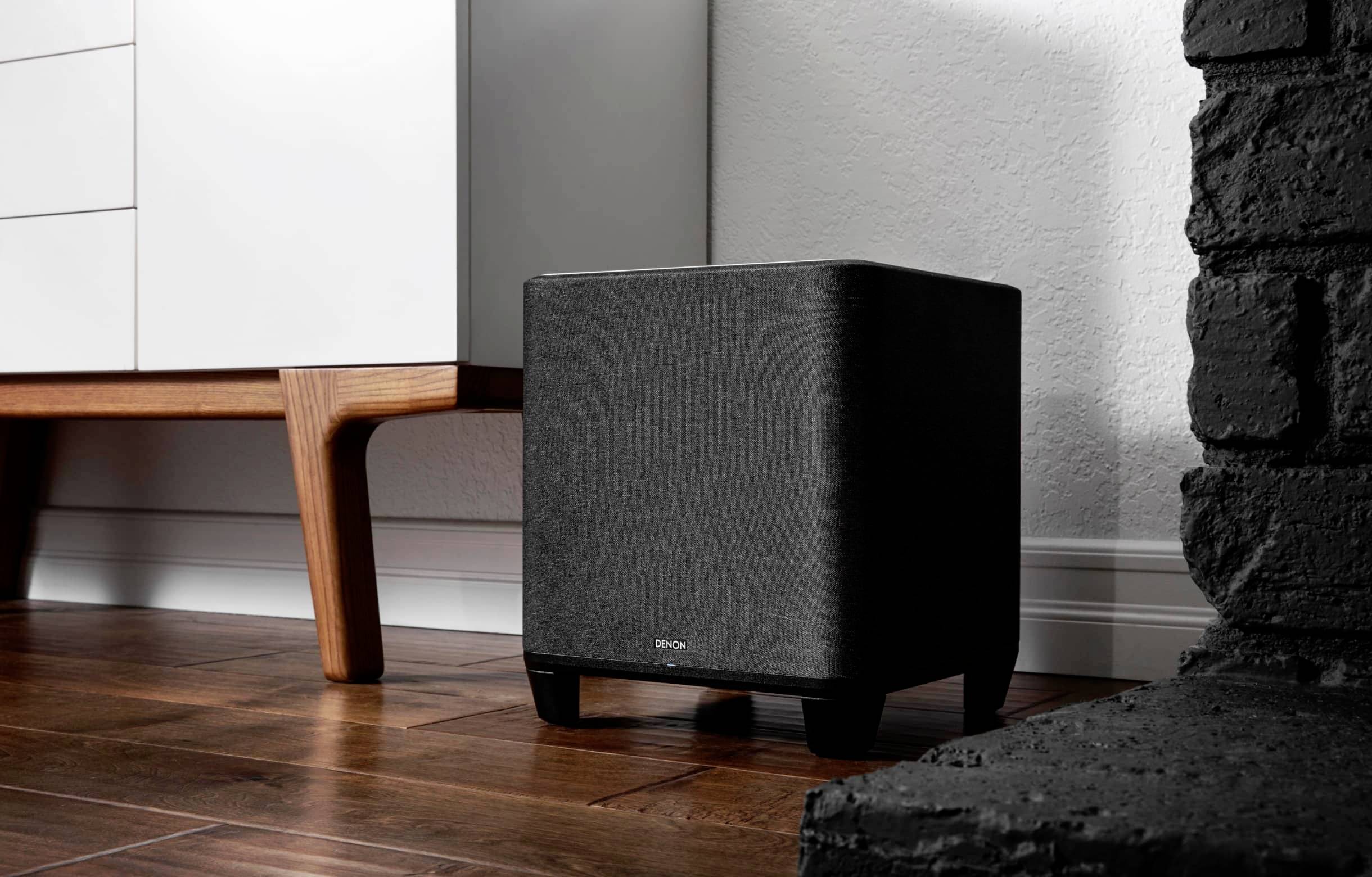 Denon HOMESUBBKE2 Multiroom Lautsprecher LAN, WLAN WLAN Schwarz