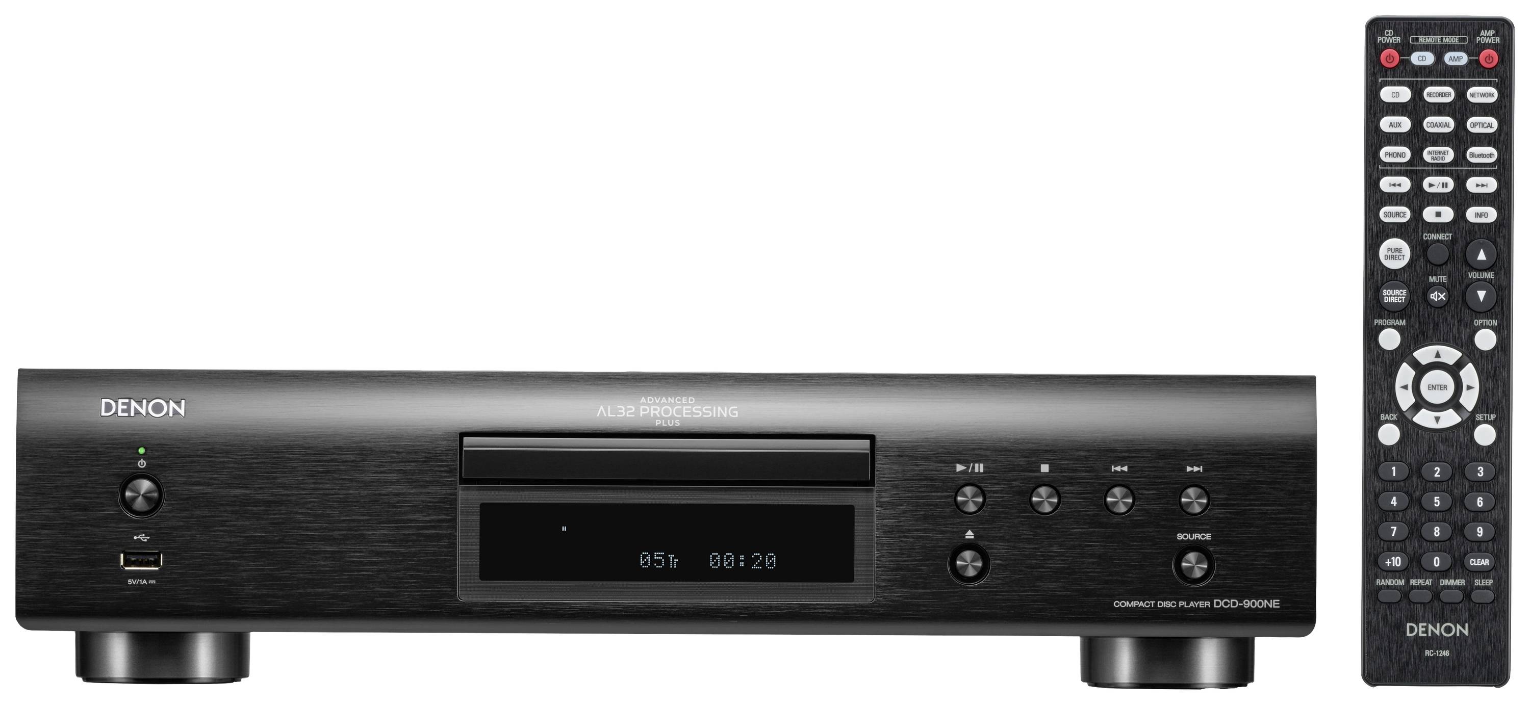 Denon DCD900NEBKE2 CD-Player Schwarz CD-Player, USB