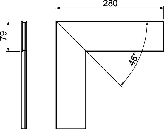 Rehau 6133268 Oberteil Oberteil 1 St. Silber