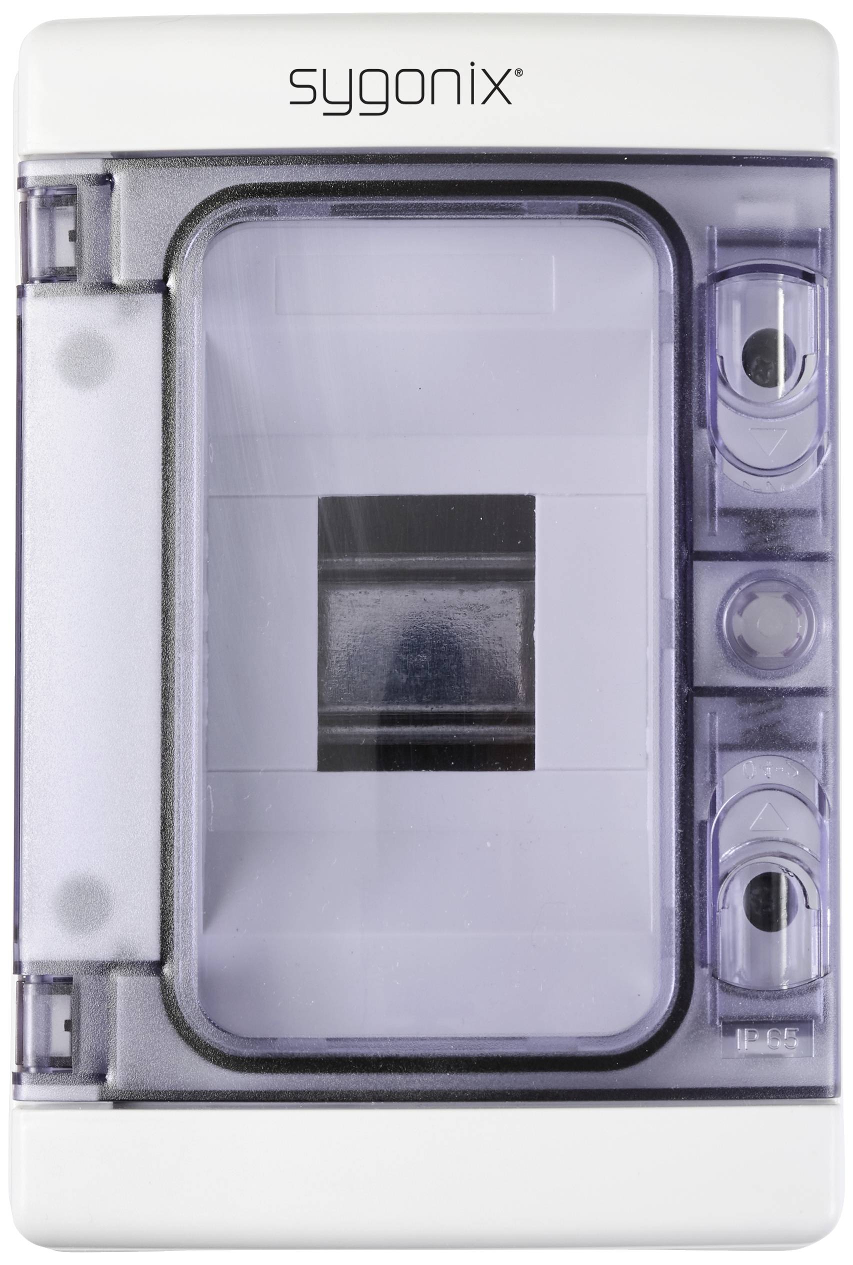 Sygonix SY-5491850 Kleinverteiler Aufputz Anzahl Teilungen = 4 Anzahl Reihen = 1 Inhalt 1St.