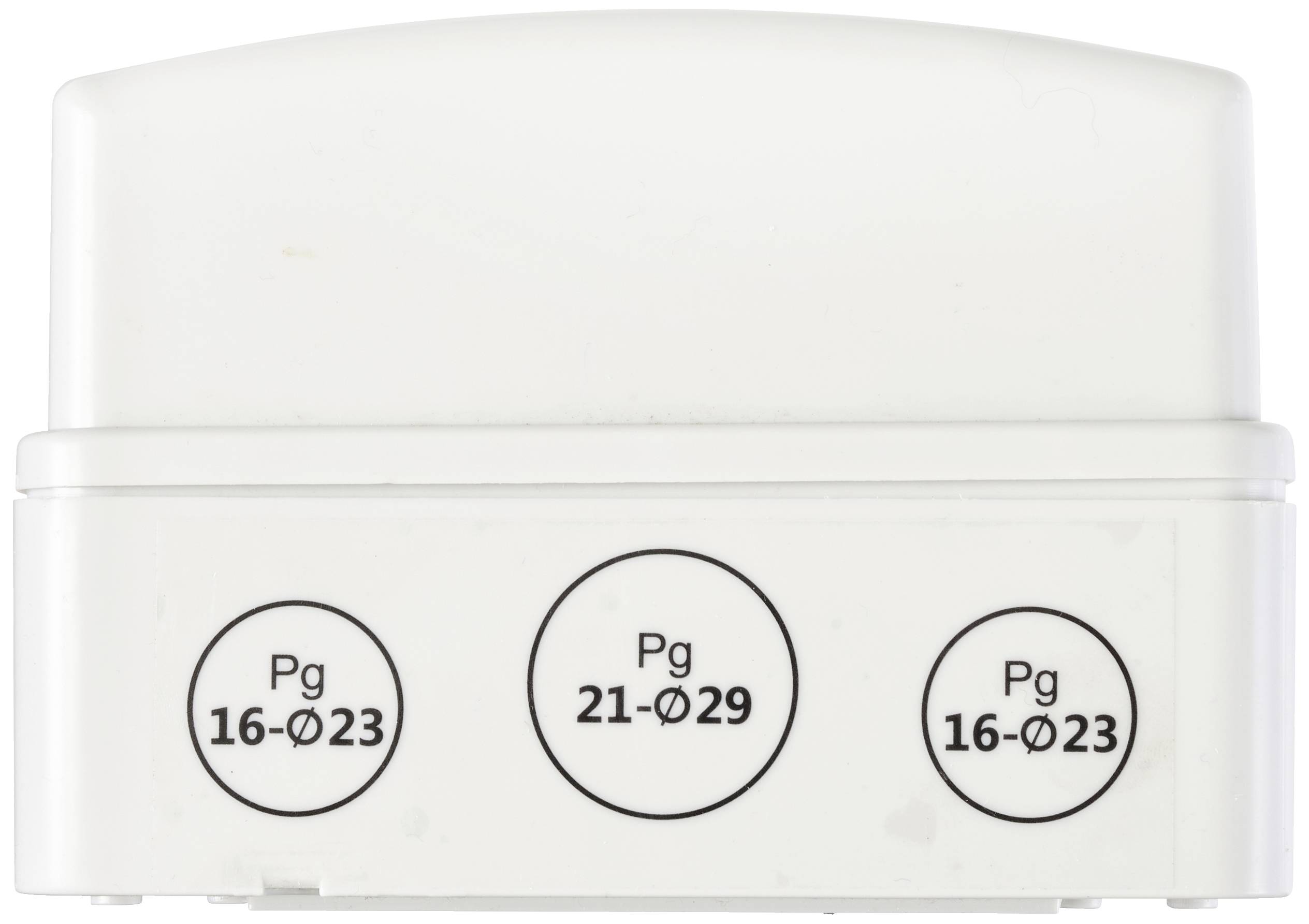 Sygonix SY-5491850 Kleinverteiler Aufputz Anzahl Teilungen = 4 Anzahl Reihen = 1 Inhalt 1St.