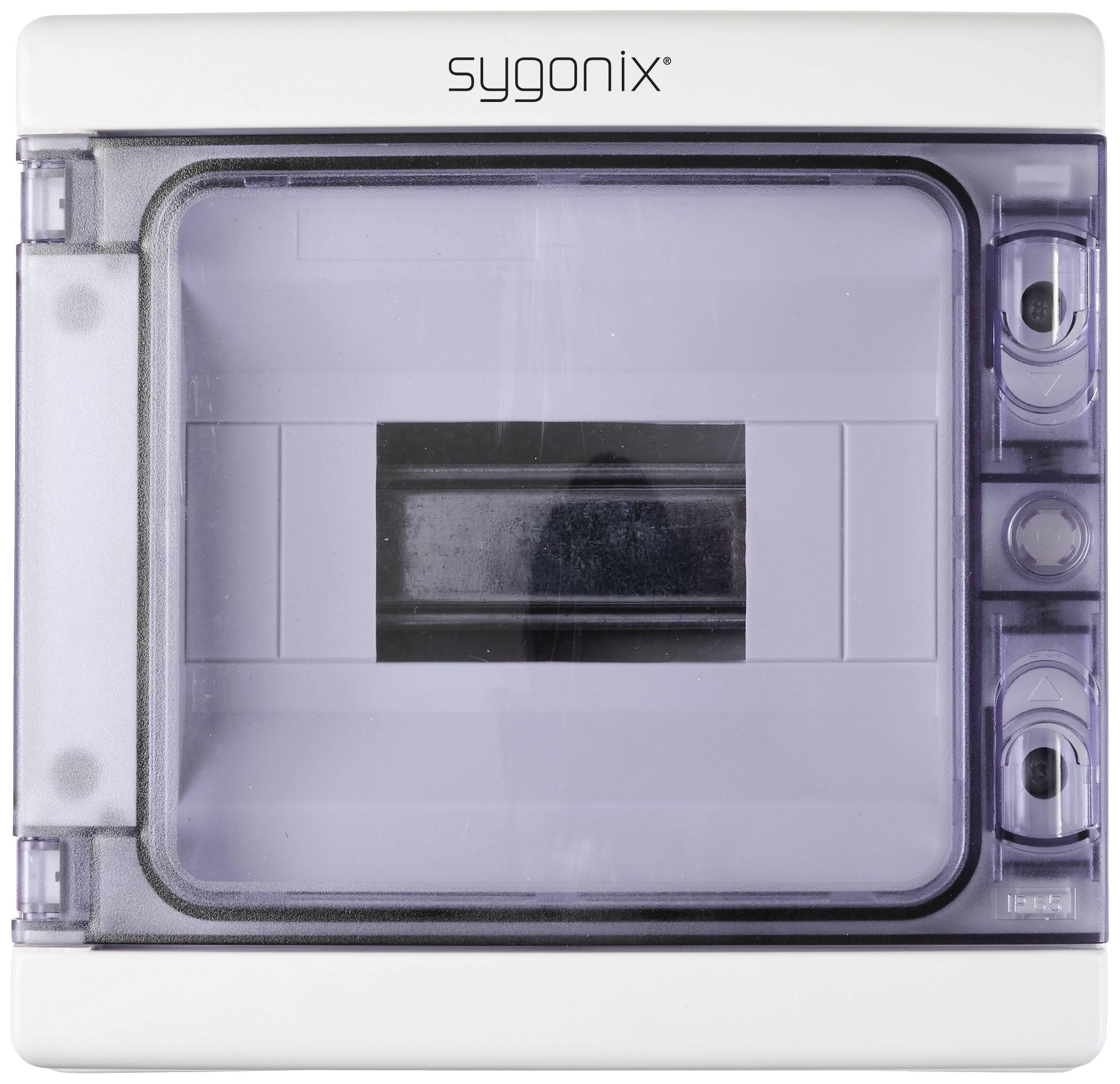 Sygonix SY-5491852 Kleinverteiler Aufputz Anzahl Teilungen = 8 Anzahl Reihen = 1 Inhalt 1St.