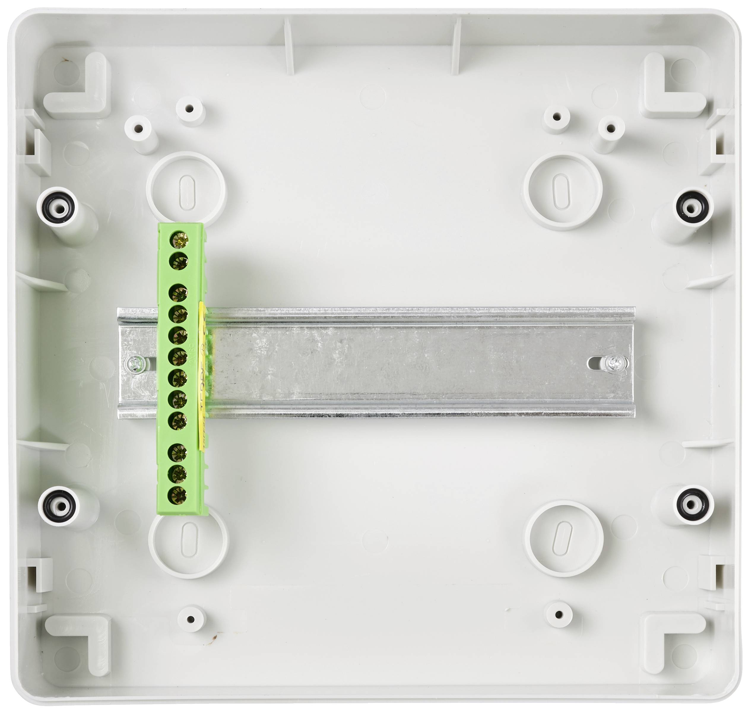 Sygonix SY-5491852 Kleinverteiler Aufputz Anzahl Teilungen = 8 Anzahl Reihen = 1 Inhalt 1St.