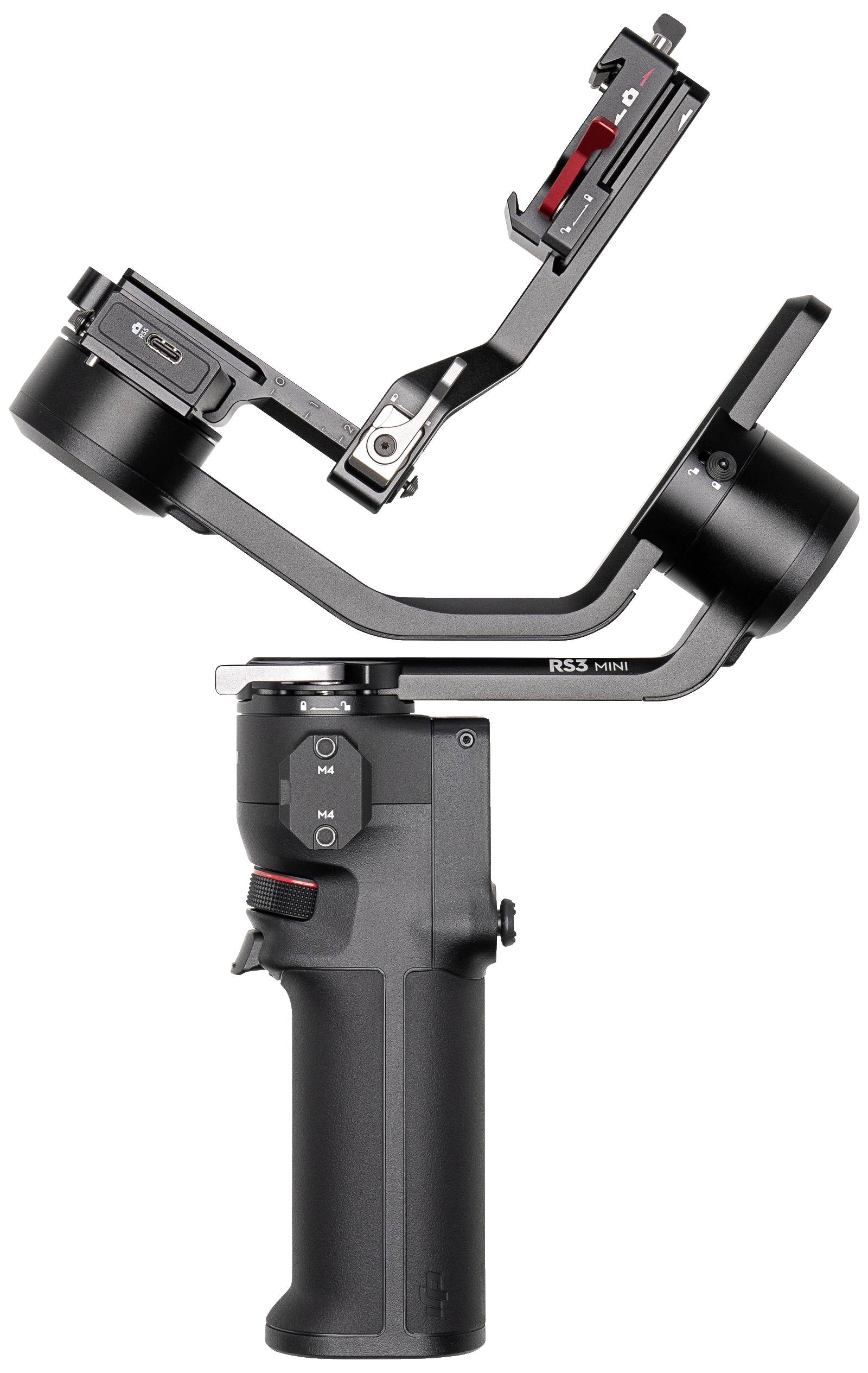 DJI RS 3 Mini Gimbal elektrisch 1/4 Zoll Schwarz 3D-Neiger Belastbar bis 2 kg