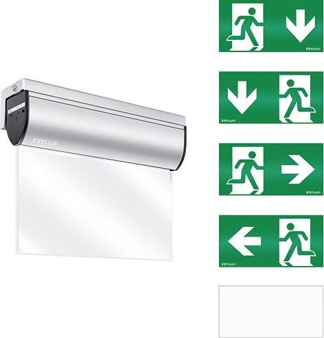 ESYLUX EN10031625 Fluchtweg-Notbeleuchtung Wandmontage hoch, links, rechts, runter
