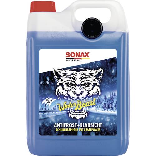Sonax WinterBeast AntiFrost + KlarSicht 135500 Scheiben-Frostschutz Scheibenwaschanlage 5l