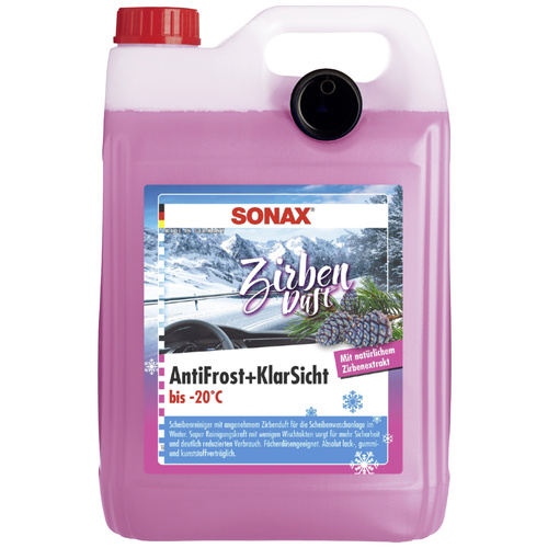 Sonax AntiFrost + KlarSicht 131500 Scheiben-Frostschutz Scheibenwaschanlage 5 l
