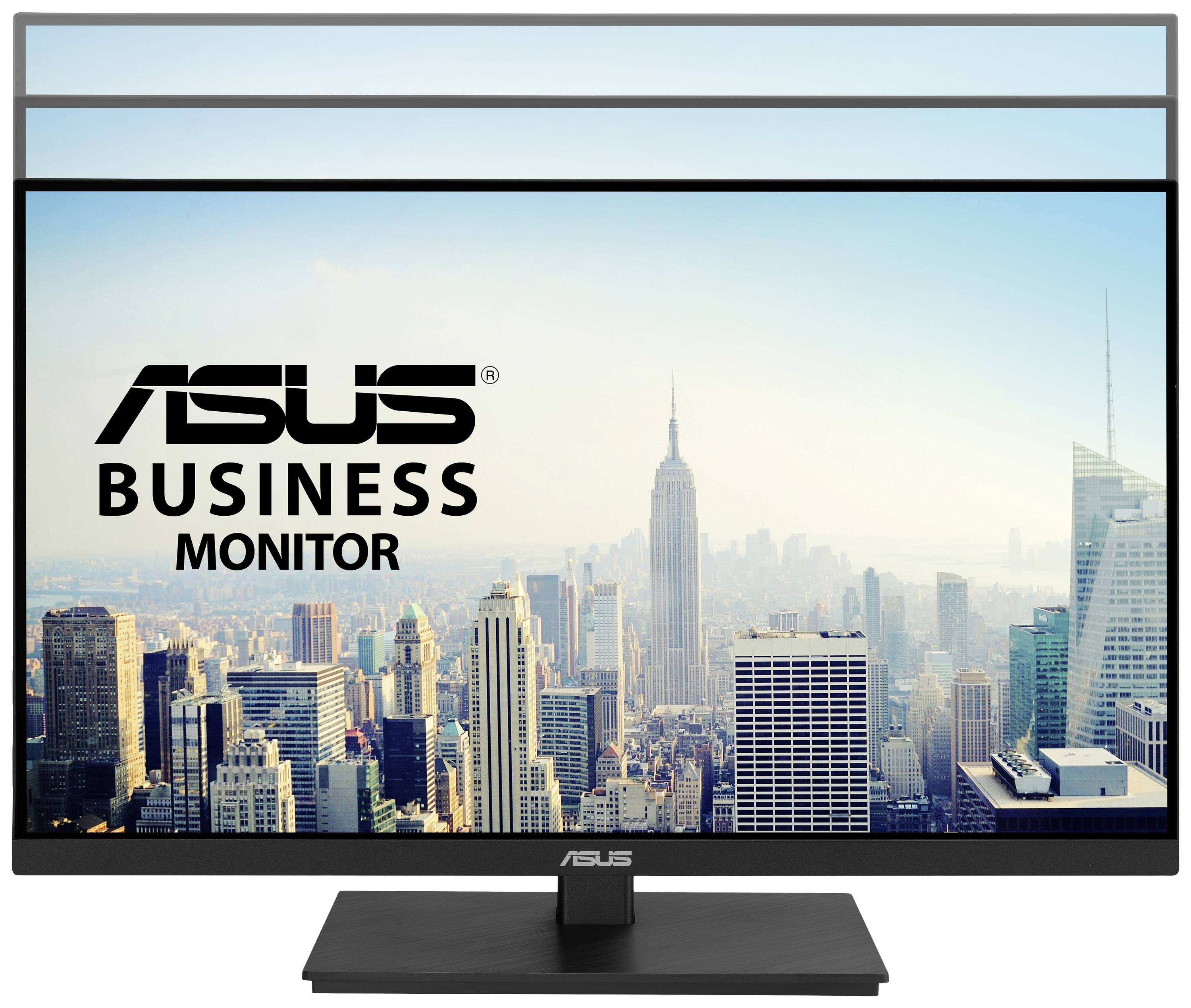 Asus Business Monitor zeigt eine Skyline von New York mit dem Empire State Building im Vordergrund.