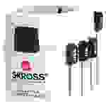 Skross 1.302539 Reiseadapter Pro World & USB