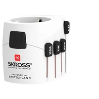 Skross 1.302539 Reiseadapter Pro World & USB Skross 1.302539 Reiseadapter Pro World & USB