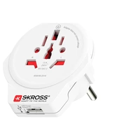 Skross 1.302539 Reiseadapter Pro World & USB Skross 1.302539 Reiseadapter Pro World & USB