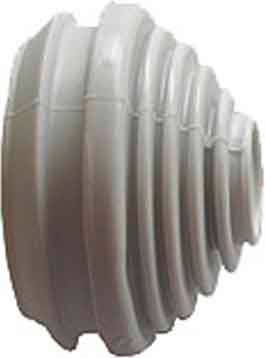 Condor 201243 Würgenippel Kunststoff Grau 1St.