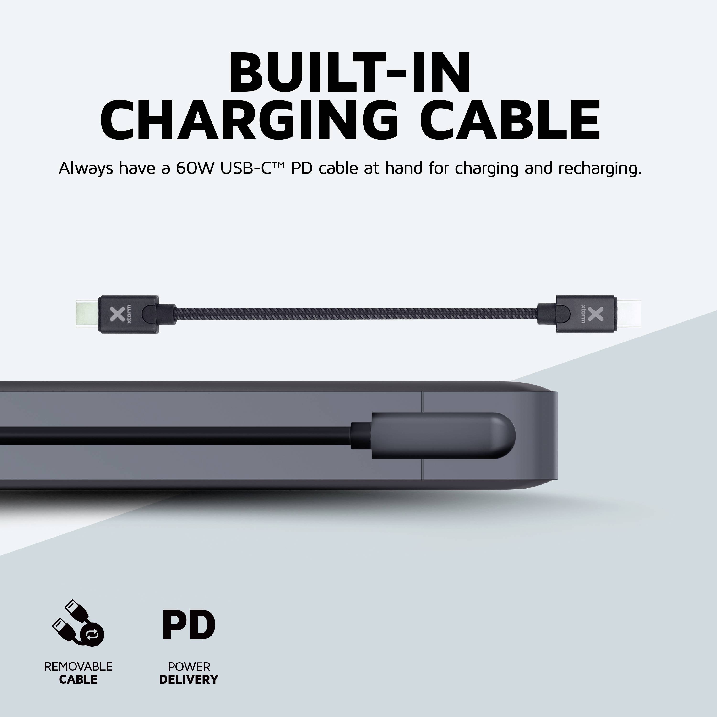 Xtorm by A-Solar XB401 Powerbank 24000 mAh Li-Ion USB-C® Schwarz