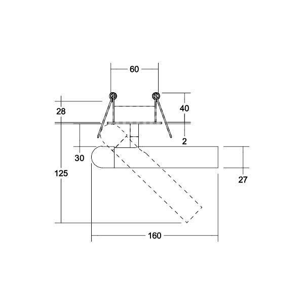 Brumberg 12310183 12310183 LED Ein-/Aufbaustrahler LED 4.2W Schwarz