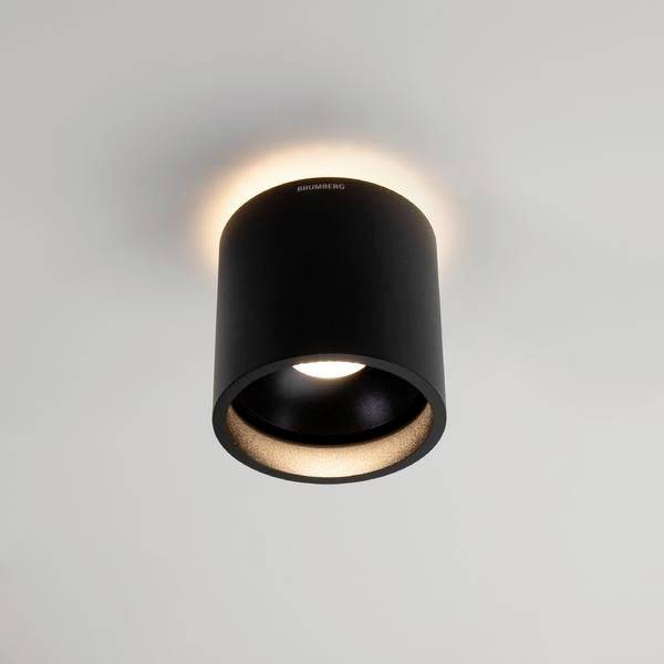 Brumberg 12042183 LED-Aufbauleuchte LED LED fest eingebaut 14.1 W Warmweiß Schwarz