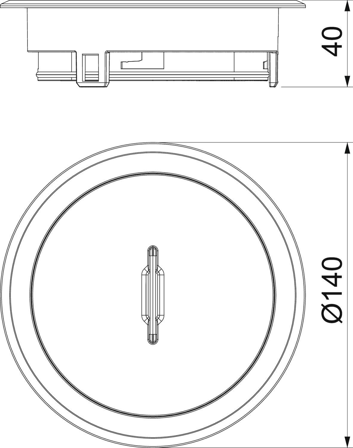 OBO Bettermann 7408859 Geräteeinsatz