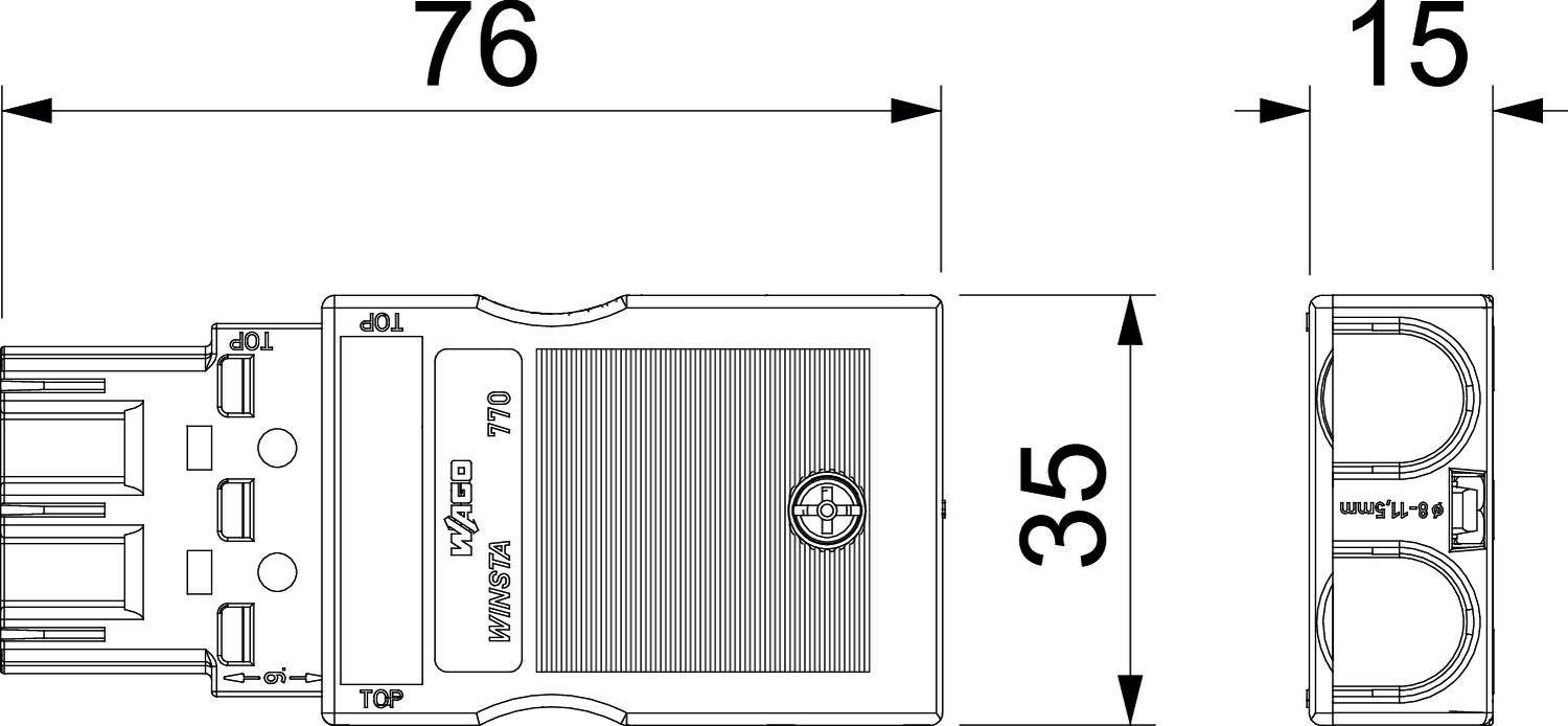 OBO Bettermann 6108954 Steckerteil