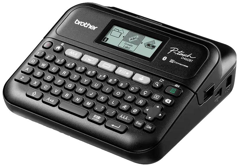 Brother PTD460BTVPRG1 Beschriftungsgerät Geeignet für Schriftband: TZe 3.5 mm, 6 mm, 9 mm, 12 mm, 18mm