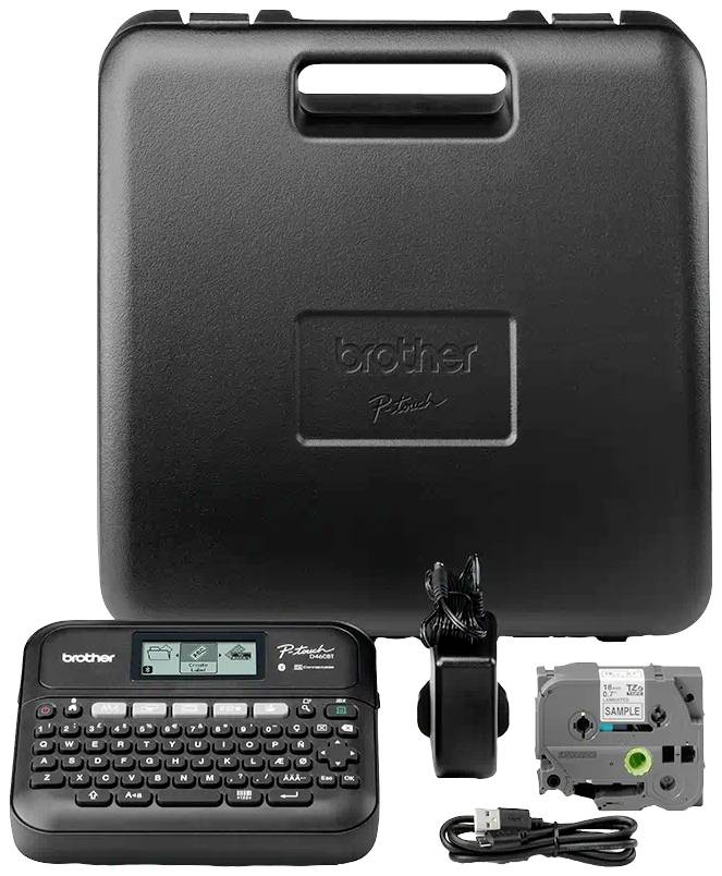 Brother PTD460BTVPRG1 Beschriftungsgerät Geeignet für Schriftband: TZe 3.5 mm, 6 mm, 9 mm, 12 mm, 18mm