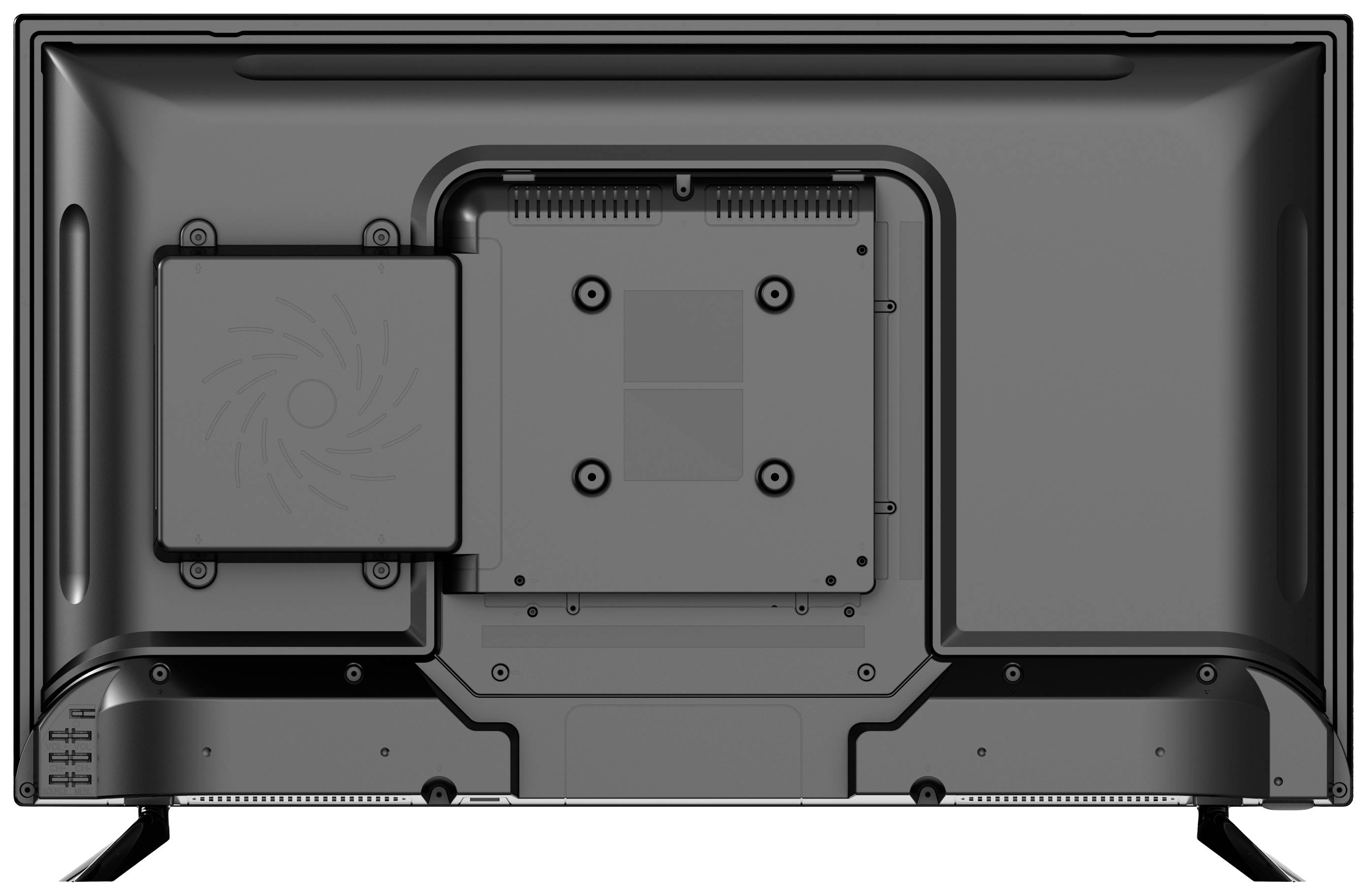 Denver LDD-3282 LED-TV 81cm 32 Zoll EEK F (A - G) DVB-T, DVB-C, DVB-S, HD ready, DVD-Player, CI+ Schwarz