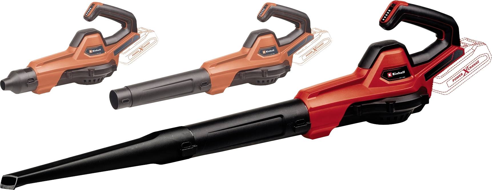 Einhell 3433542 GE-UB 18/250 Li E-Solo Power X-Change Akku Laubbläser ohne Akku, ohne Ladegerät 18V
