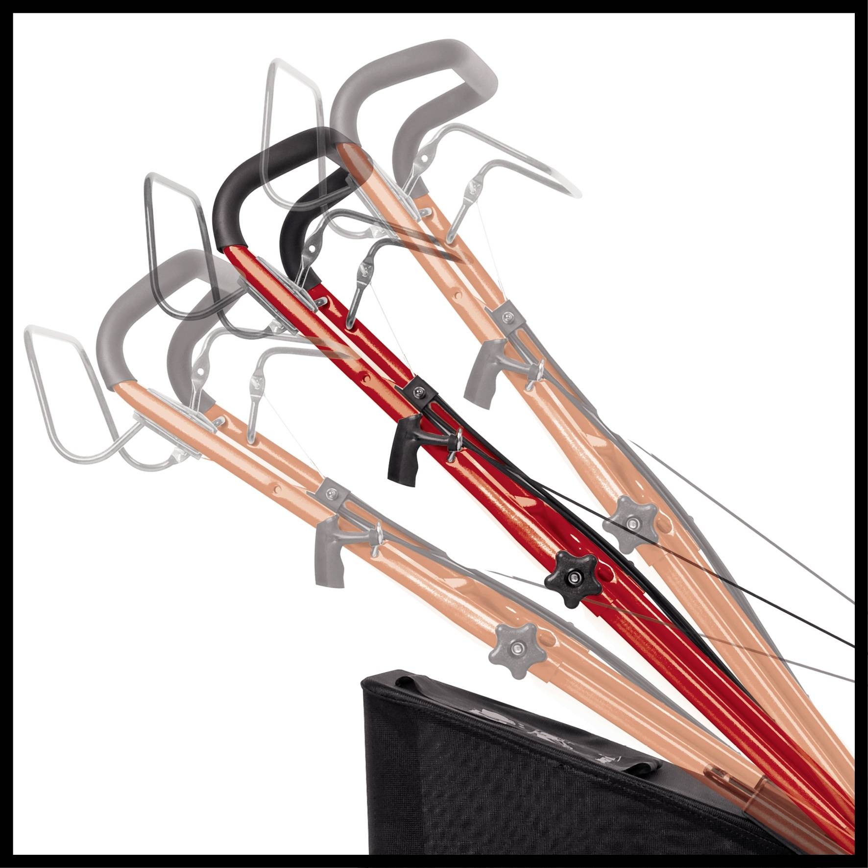 Einhell GC-PM 46 S HW-E Benzin Rasenmäher mit Schnitthöhenverstellung, Höhenverstellbarer Griff mit Klappfunktion 2kW 12V