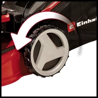 Einhell GC-PM 46 S HW-E Benzin Rasenmäher mit Schnitthöhenverstellung, Höhenverstellbarer Griff mit Klappfunktion 2kW 12V Einhell GC-PM 46 S HW-E Benzin Rasenmäher mit Schnitthöhenverstellung, Höhenverstellbarer Griff mit Klappfunktion 2kW 12V