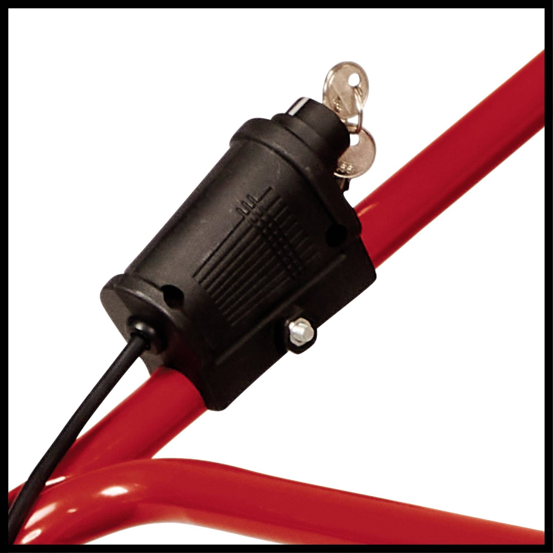 Einhell GC-PM 46 S HW-E Benzin Rasenmäher mit Schnitthöhenverstellung, Höhenverstellbarer Griff mit Klappfunktion 2kW 12V