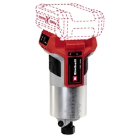 Einhell Professional Oberfräse 4350410 TP-RO 18 Set Li BL - Solo ohne Akku, ohne Ladegerät Einhell Professional Oberfräse 4350410 TP-RO 18 Set Li BL - Solo ohne Akku, ohne Ladegerät