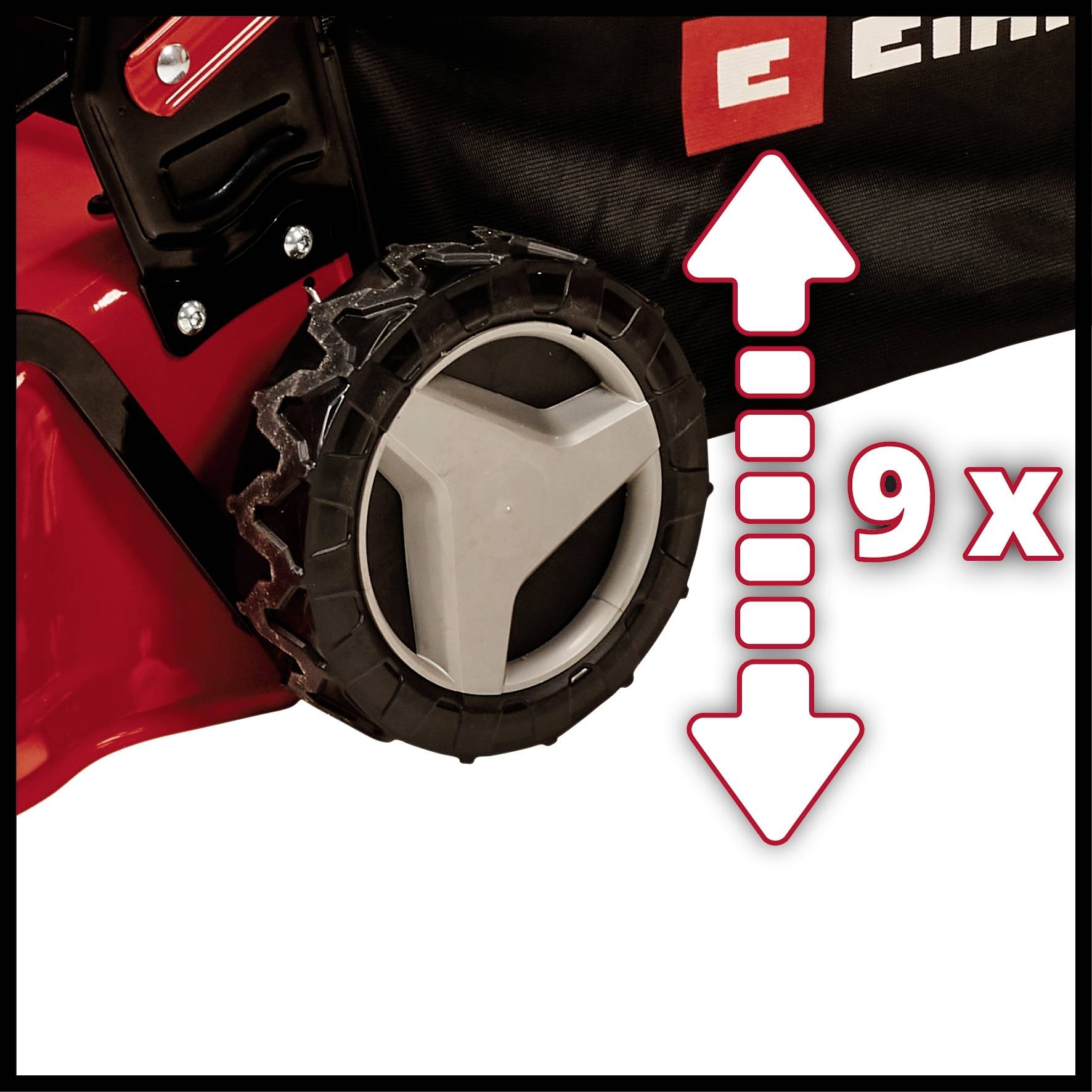 Einhell GC-PM 46/5 S Benzin Rasenmäher 2000W Schnittbreite (max.) 46mm Geeignet für 1400m²