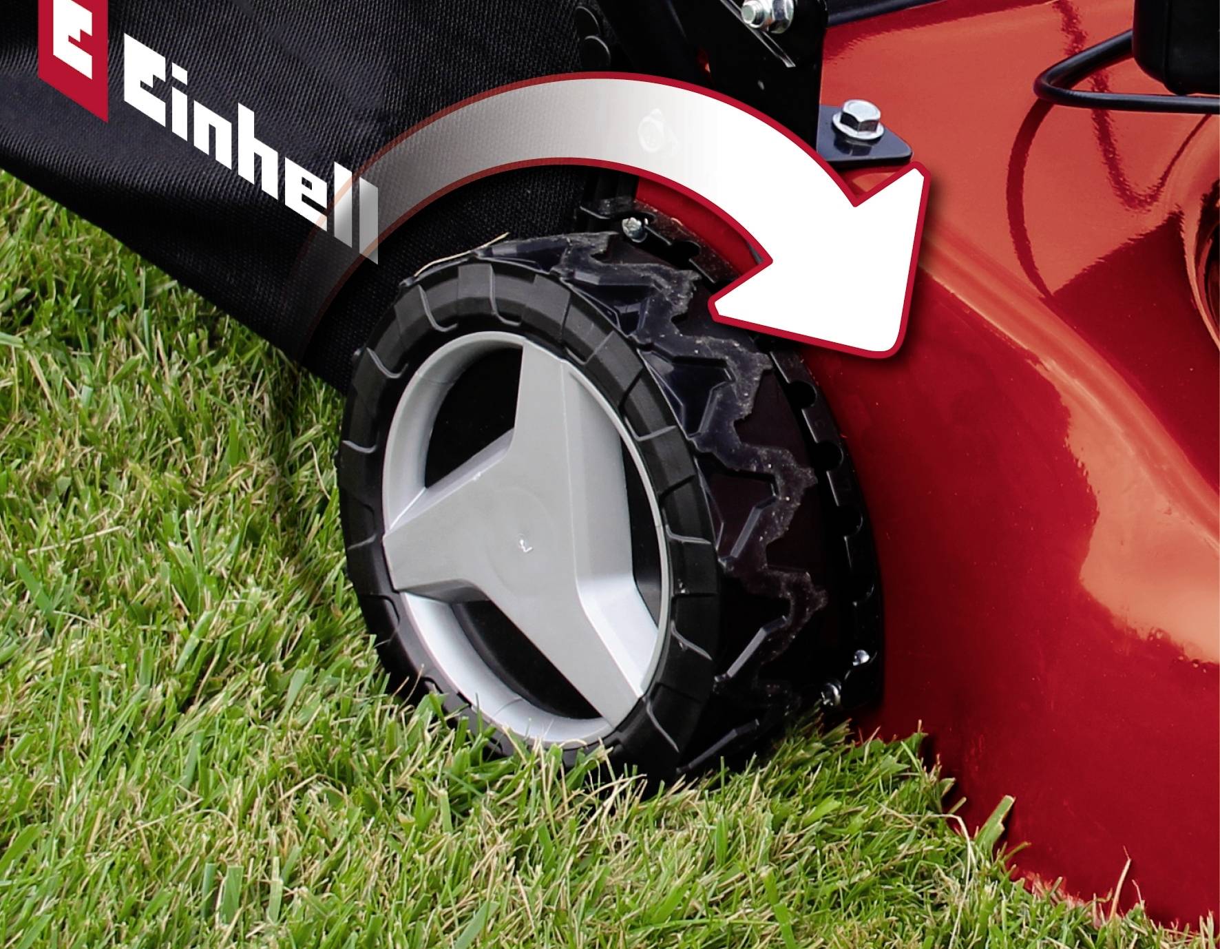 Einhell GC-PM 46/5 S Benzin Rasenmäher 2000W Schnittbreite (max.) 46mm Geeignet für 1400m²