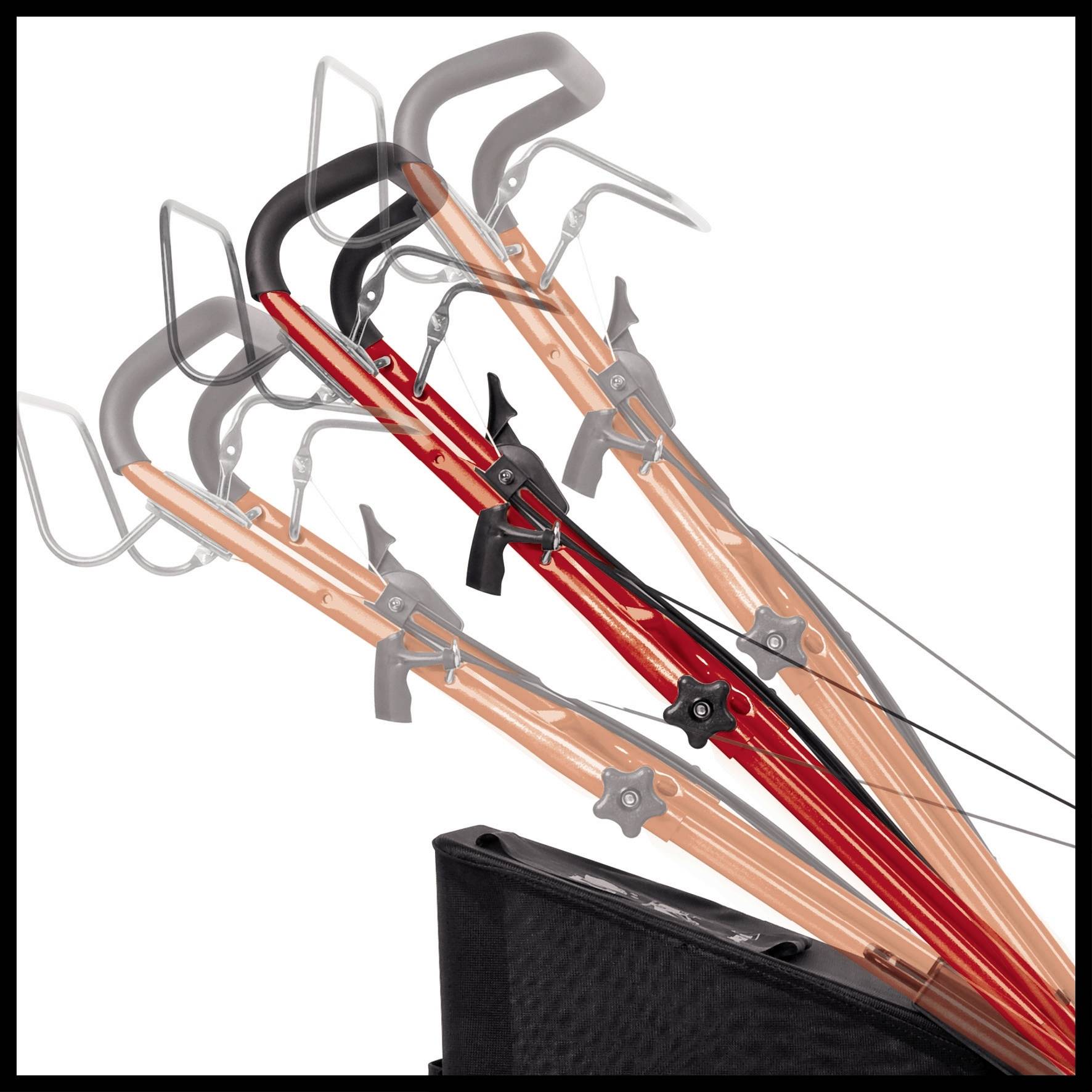 Einhell GC-PM 51/3 S HW Benzin Rasenmäher Höhenverstellbarer Griff mit Klappfunktion 2700W Schnittbreite (max.) 51cm Geeignet für