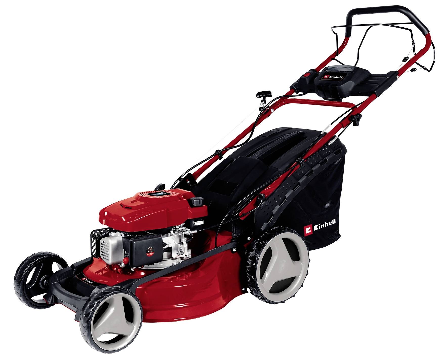 Einhell GC-PM 51/3 S HW-E Benzin Rasenmäher Höhenverstellbarer Griff 2700W Schnittbreite (max.) 51cm Geeignet für 1800m²