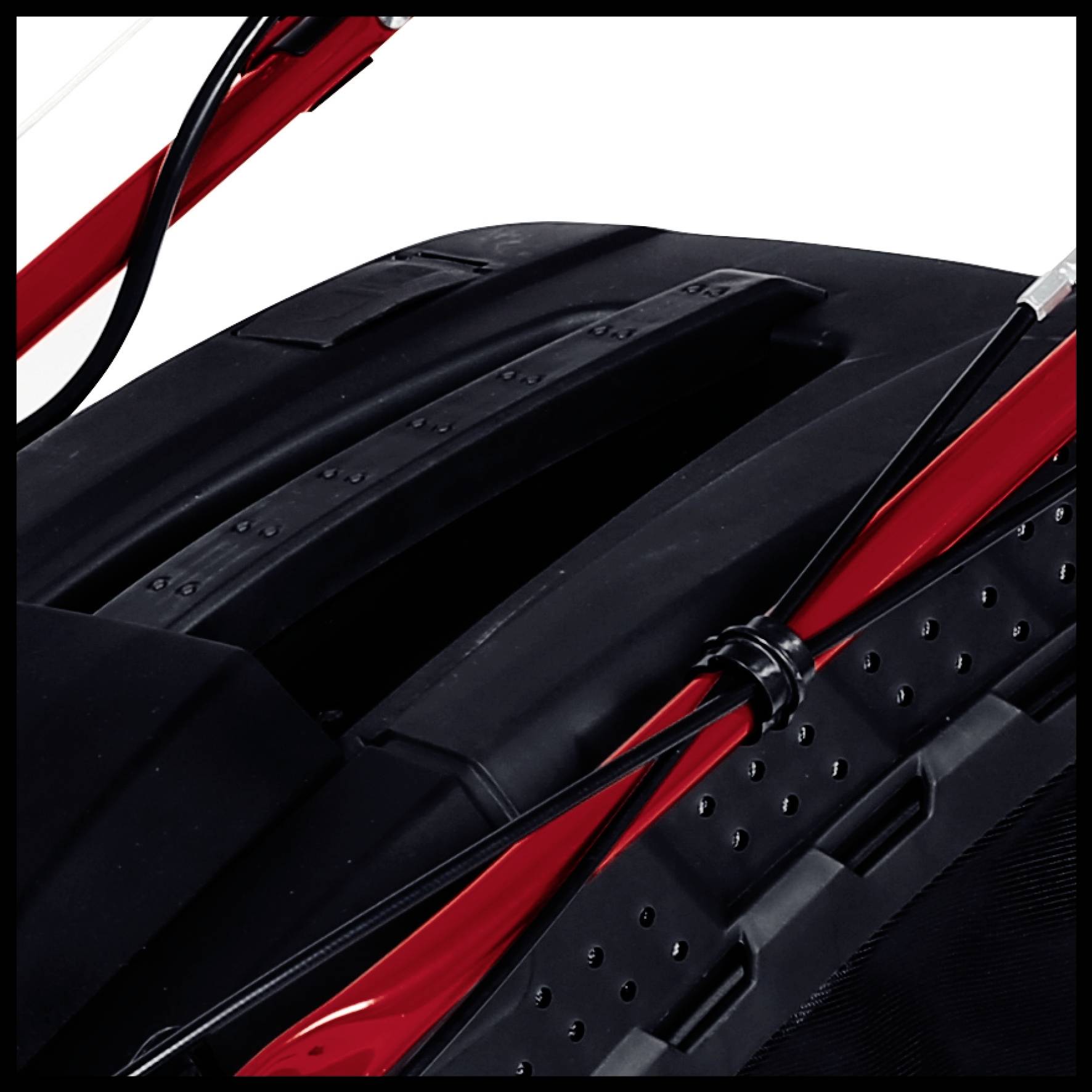 Einhell GC-PM 51/3 S HW-E Benzin Rasenmäher Höhenverstellbarer Griff 2700W Schnittbreite (max.) 51cm Geeignet für 1800m²