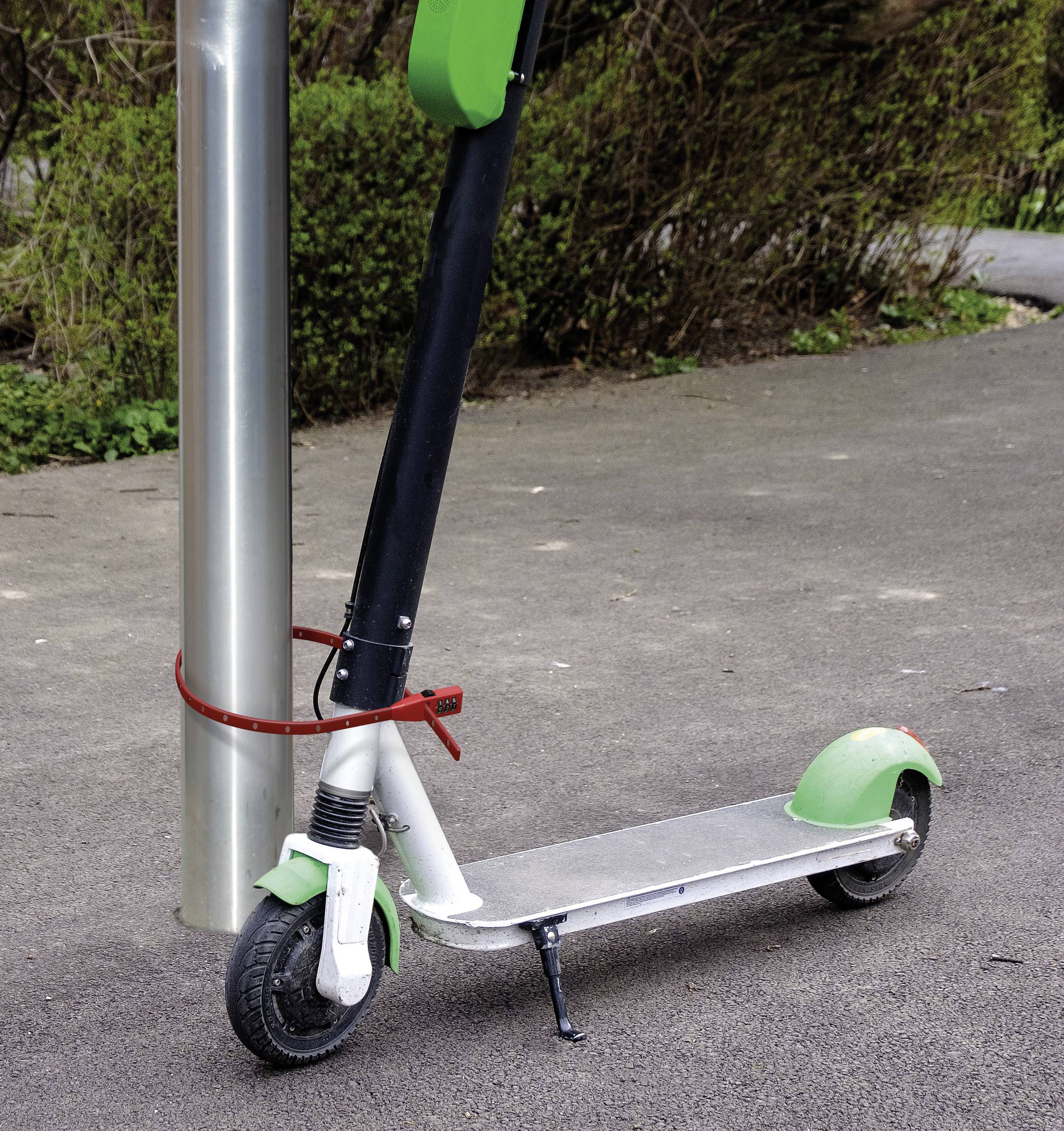 Basi KBS 50 Kabelbinder-Schloss Rot Zahlenschloss