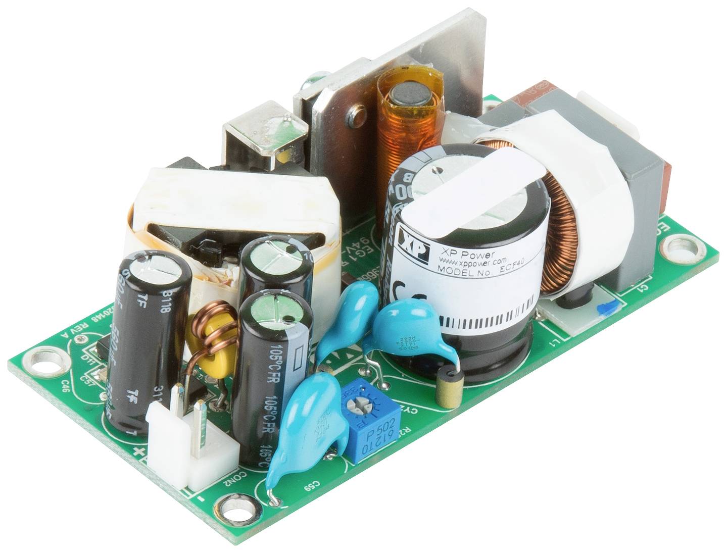XP Power ECF40US12 AC/DC-Einbaunetzteil 12 V 3.3 A 1 St.