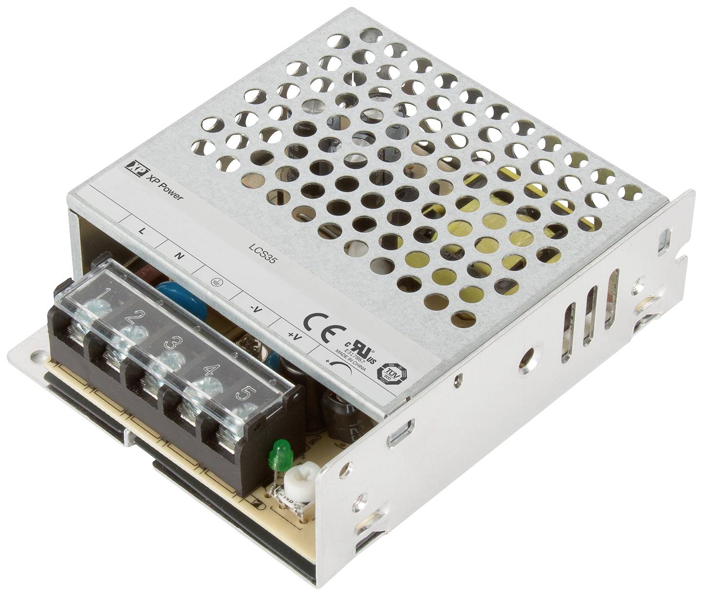 XP Power LCS35US15 AC/DC-Einbaunetzteil geschlossen 2.4 A 36 W 15 V Ausgangsspannung regelbar 1 St.