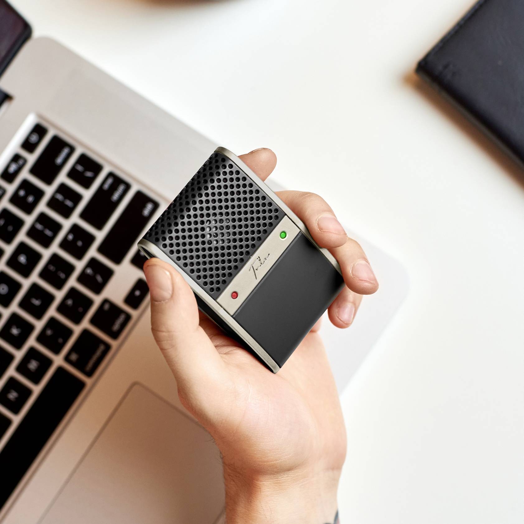 Tula Microphones Tula Mic Stand USB-Mikrofon Übertragungsart (Details):Kabellos, USB Standfuß USB-C®, Kopfhörer (3.5mm Klinke)