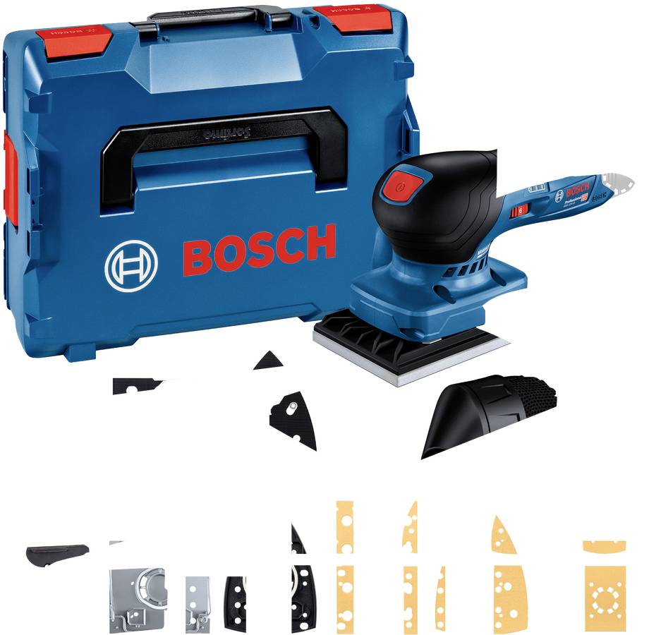 Bosch Professional GSS 12V-13 06019L0001 Akku-Schwingschleifer ohne Akku, ohne Ladegerät 12 V 80 x