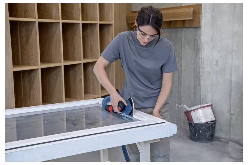 Bosch Professional GSS 12V-13 06019L0001 Akku-Schwingschleifer ohne Akku, ohne Ladegerät 12 V 80 x 130 mm, 100 x 150 mm Anzahl mitgelieferte Akkus