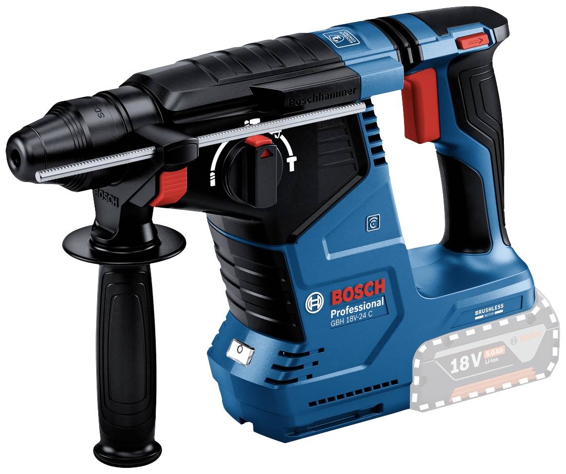 Bosch Professional GBH 18V-24 C SDS-Plus-Akku-Bohrhammer 18V Li-Ion bürstenlos, ohne Akku